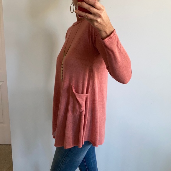 Mauve Colored Tunic Top - Picture 5 of 8